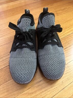Indestructible Knit Steel Toe Sneakers - Black & Gray